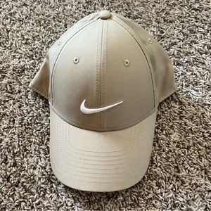 Tan Nike embroidered hat